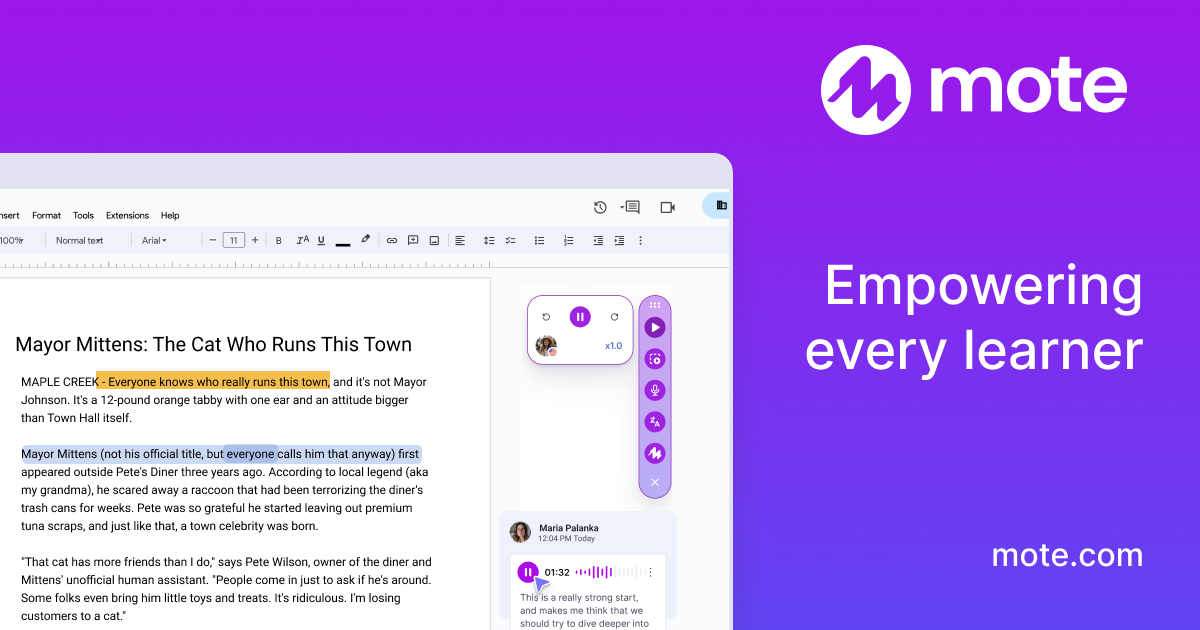 Inclusive classroom chrome extension for ell sped mote